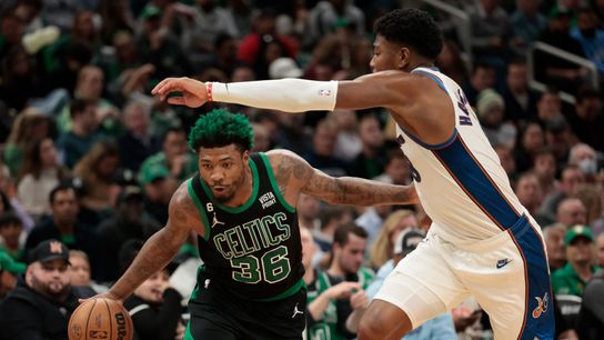 Video analysis: How Marcus Smart is using post-ups to create offense for the Celtics taken at BSJ Headquarters (Celtics)